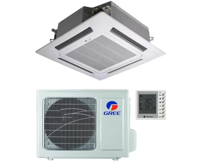 Кондиционер GREE кассетный инверторный GUD140T/A-T-GUD140W/NHA-X TF06